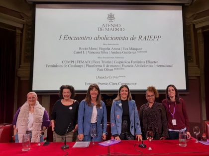 APRAMP participa en el I Encuentro Abolicionista de la RAEIPP.