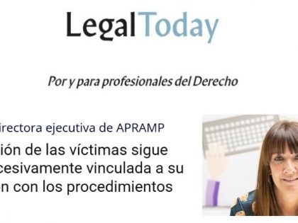 Rocío Mora, entrevistada en Legal Today de Aranzadi LA LEY