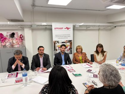 APRAMP recibe la visita institucional del Ministro de la Niñez y la Adolescencia de Paraguay.
