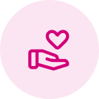 icon de mano de ayuda